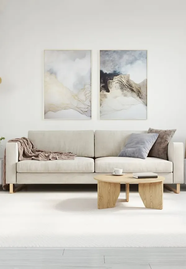 Riktigt snygg vidaxl soffbord i grå färg gjord i järn.