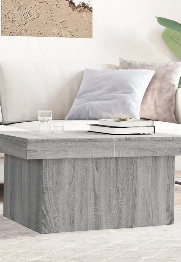 Grå vidaXL-soffbord i superfin modell.