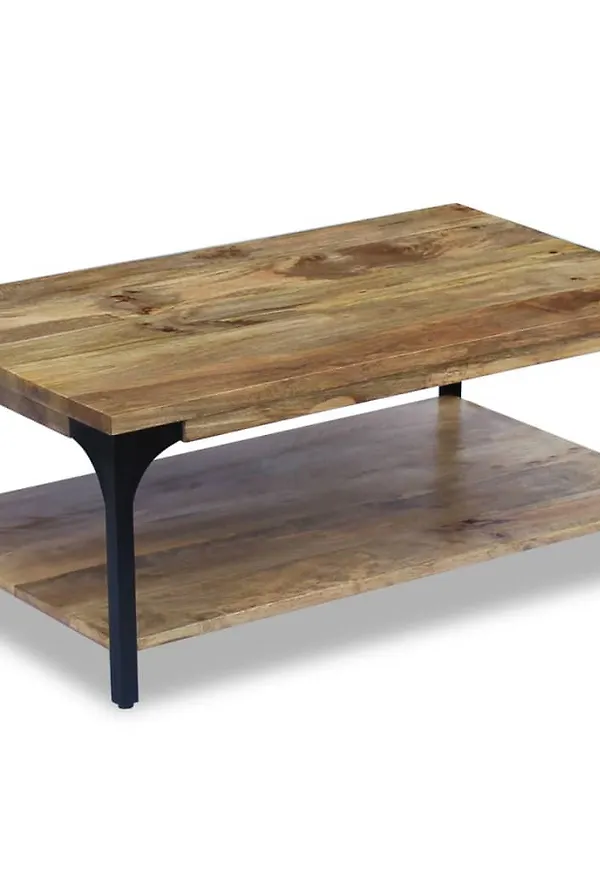 Brun vidaXL-sidobord i supersnygg modell.