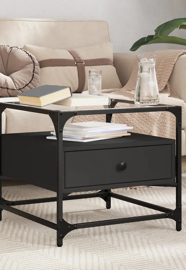 Svart avlastningsbord som passar perfekt till hösten 2025!