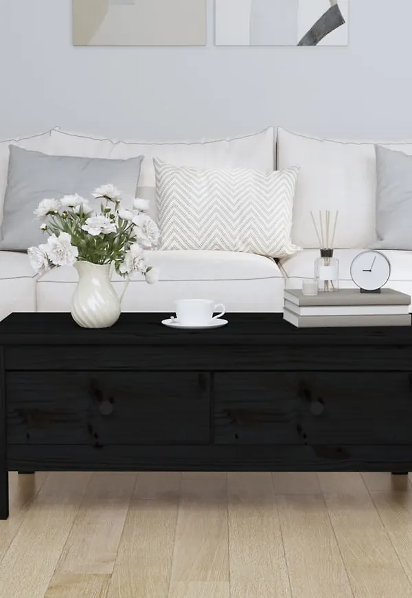 Svart avlastningsbord som passar perfekt till hösten 2025!