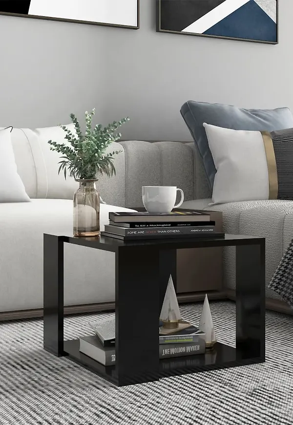 Svart avlastningsbord som passar perfekt till hösten 2025!