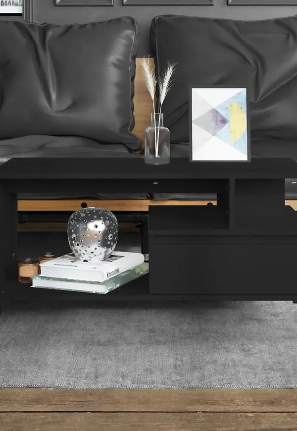 Svart avlastningsbord som passar perfekt till hösten 2025!