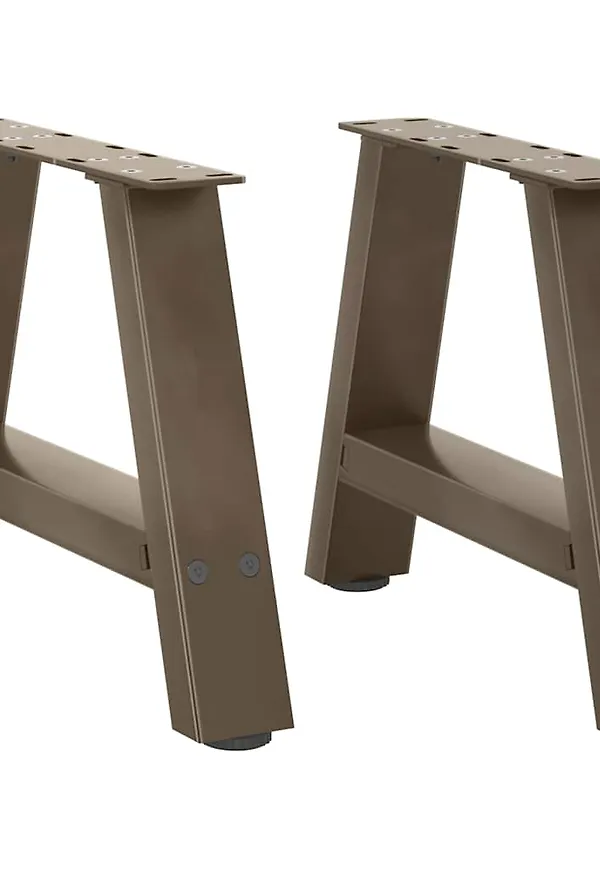 Brun VidaXL nattduksbord som passar perfekt till hösten 2025!