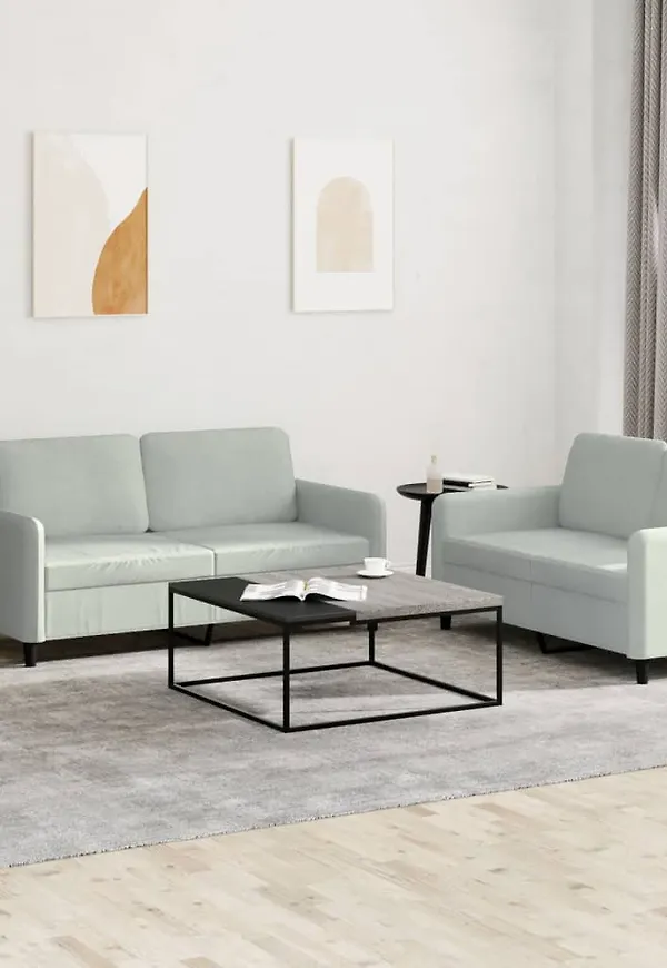 Stilren grå soffa 2025 från vidaXL.