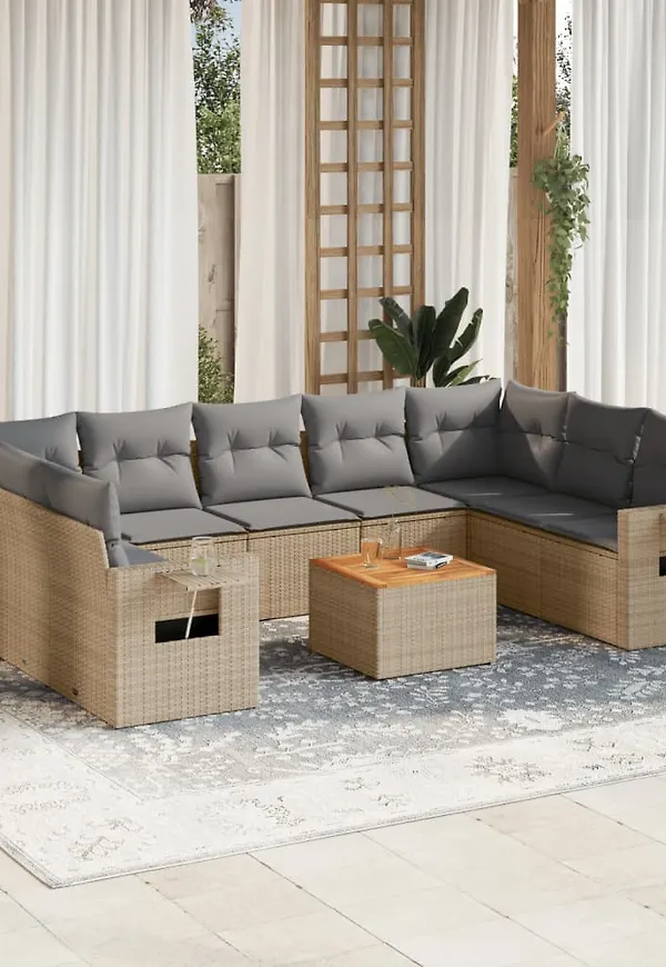 Snygg beige bord 2025 från vidaXL.