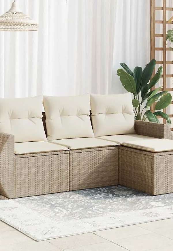 Beige VidaXL möbelgrupp som passar perfekt till hösten 2025!