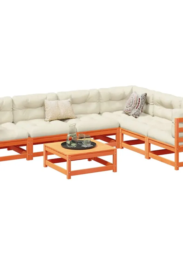 Superfin brun soffgrupp 2025 från vidaXL.