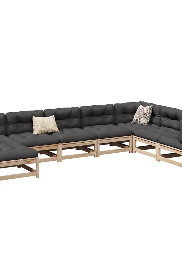 Brun möbelgrupp som passar perfekt till våren 2025!