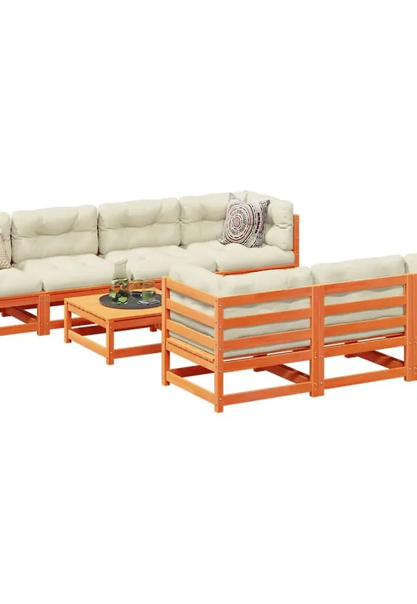 Brun möbelgrupp som passar perfekt till våren 2025!