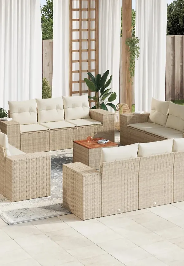 Beige bord som passar perfekt till sommaren 2025!