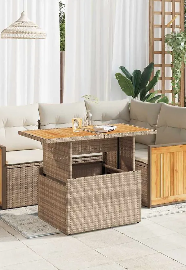 Beige VidaXL möbelgrupp som passar perfekt till hösten 2025!