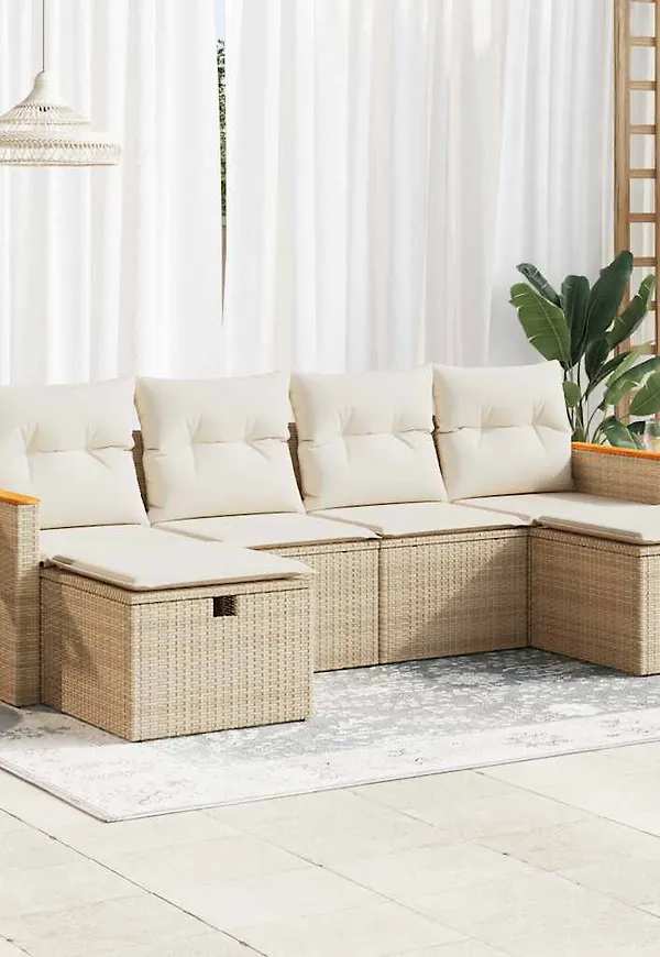 Cool ram i beiget från vidaXL.