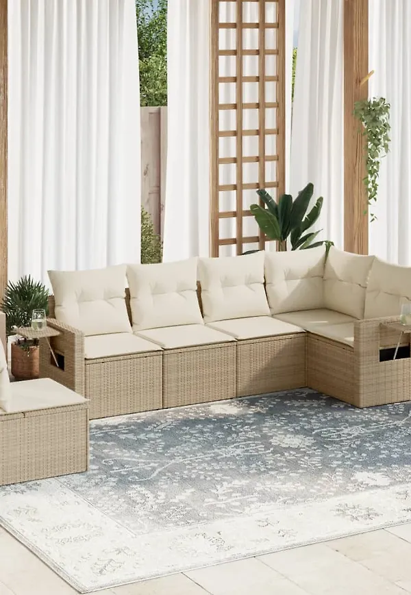 Skön beige sidobord 2025 från vidaXL.