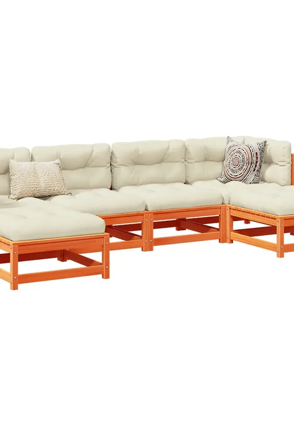 Modern möbelgrupp i bomull från vidaXL.