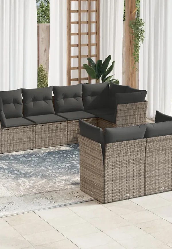 Grå soffgrupp som passar perfekt till våren 2025!