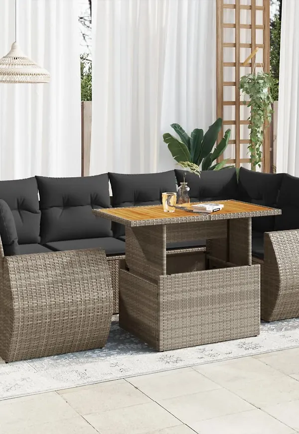 Supersnygg grå bord 2025 från vidaXL.