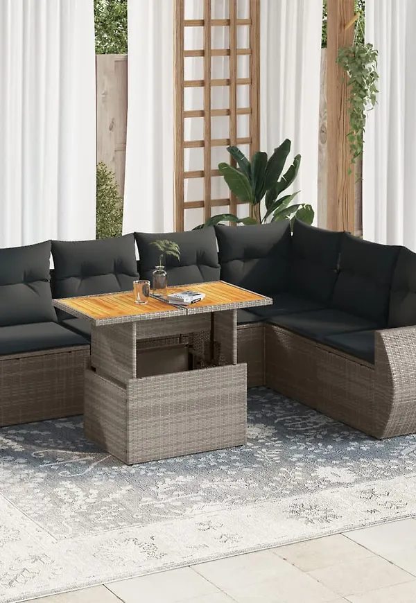 Elegant trädgårdsbord 2025 från vidaXL.