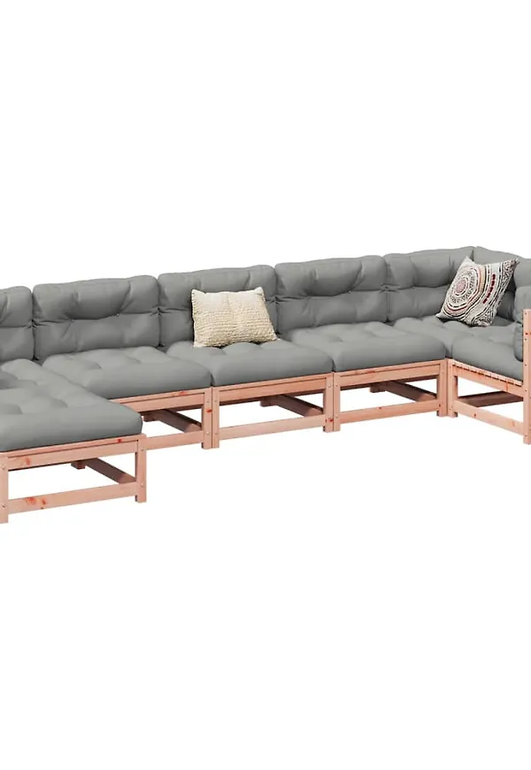 Söt brun soffgrupp 2025 från vidaXL.