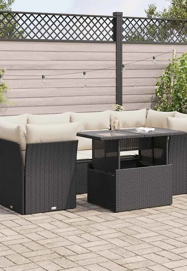 Svart VidaXL soffbord som passar perfekt till hösten 2025!