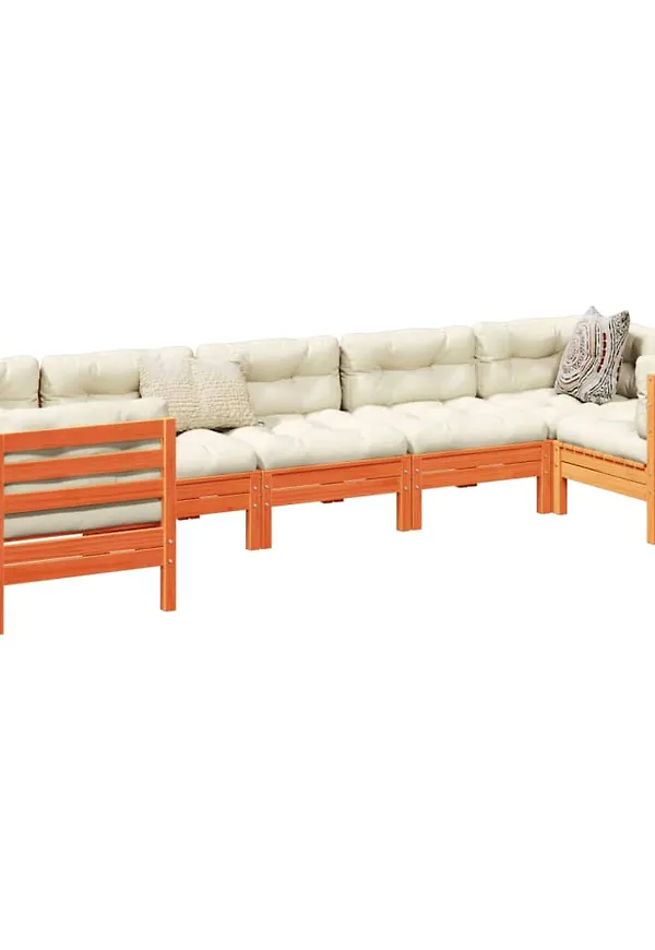 Skön brun möbelgrupp 2025 från vidaXL.