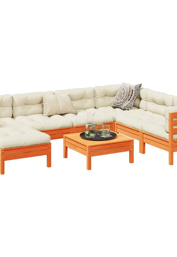 Klassisk möbelgrupp i bomull från vidaXL.