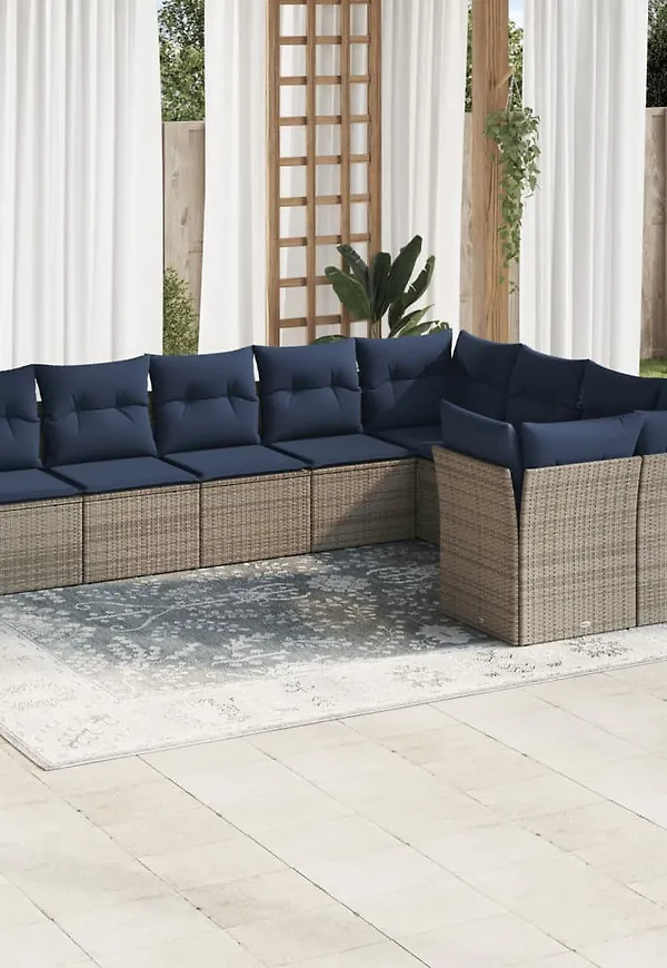 Exklusiv grå soffgrupp 2025 från vidaXL.