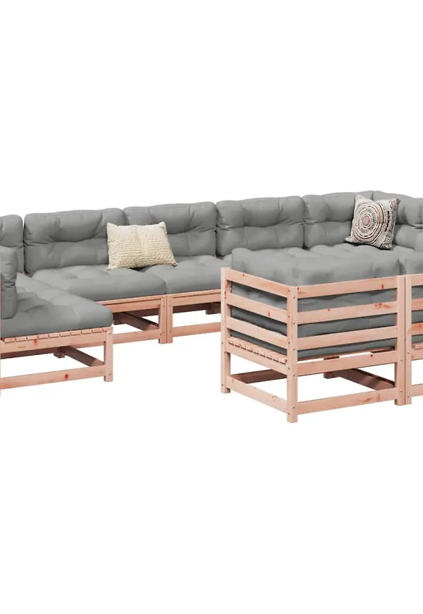 Vacker bomullssoffgrupp 2025 från vidaXL.