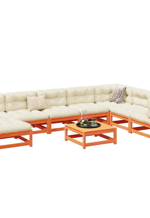 Vacker brun möbelgrupp 2025 från vidaXL.