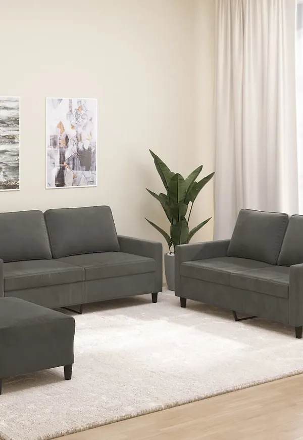 Trendig grå soffa 2025 från vidaXL.