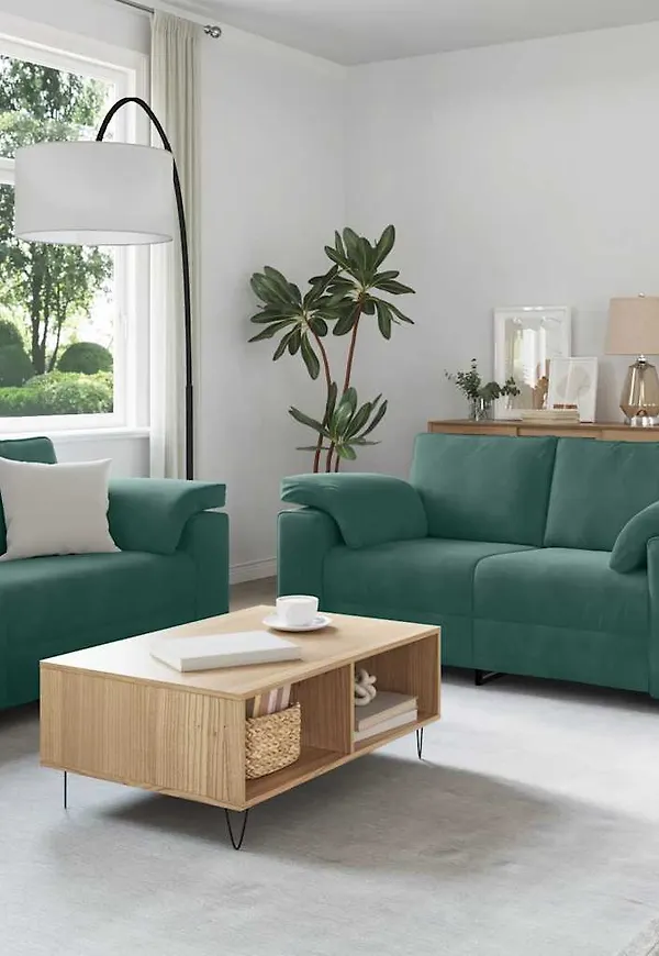 Elegant grön fåtölj 2025 från vidaXL.