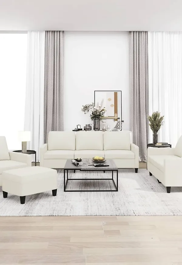 Jättefin bomullssoffa 2025 från vidaXL.