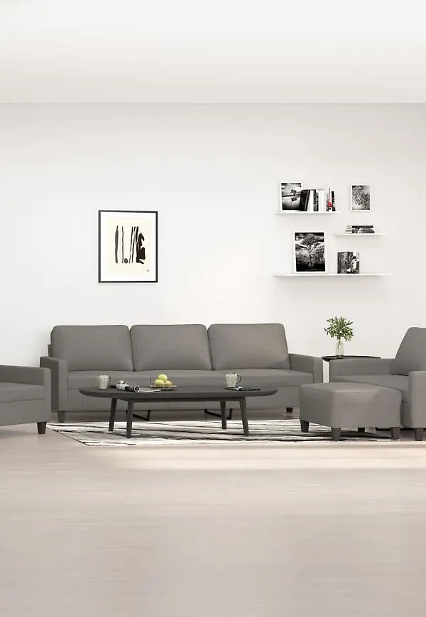 Skön grå soffa 2025 från vidaXL.