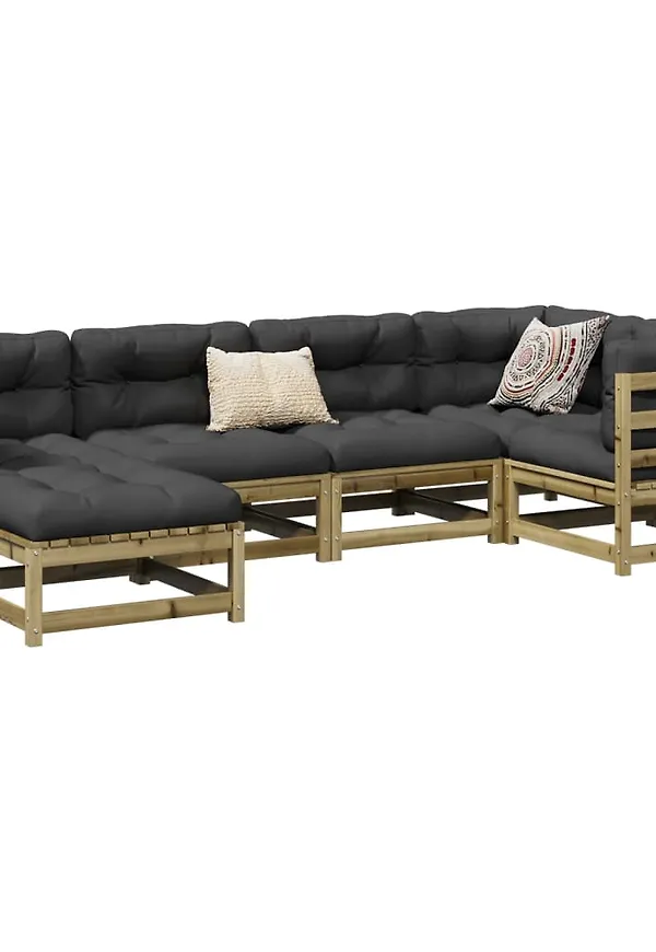 Brun möbelgrupp som passar perfekt till våren 2025!