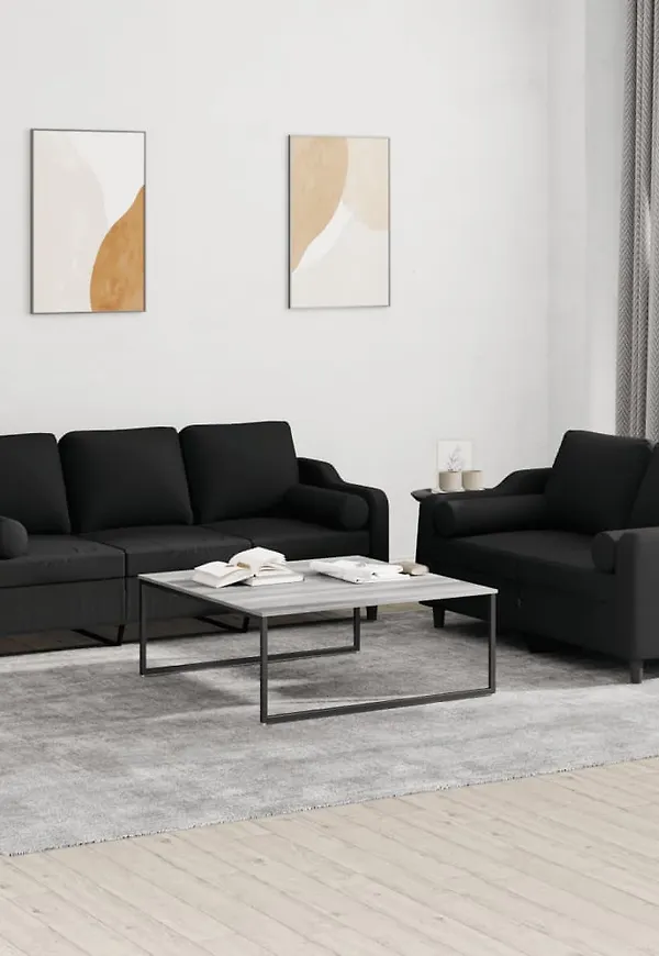 Snygg svart soffa 2025 från vidaXL.