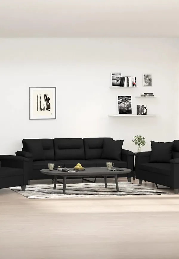 Jättesnygg bomullssoffa 2025 från vidaXL.