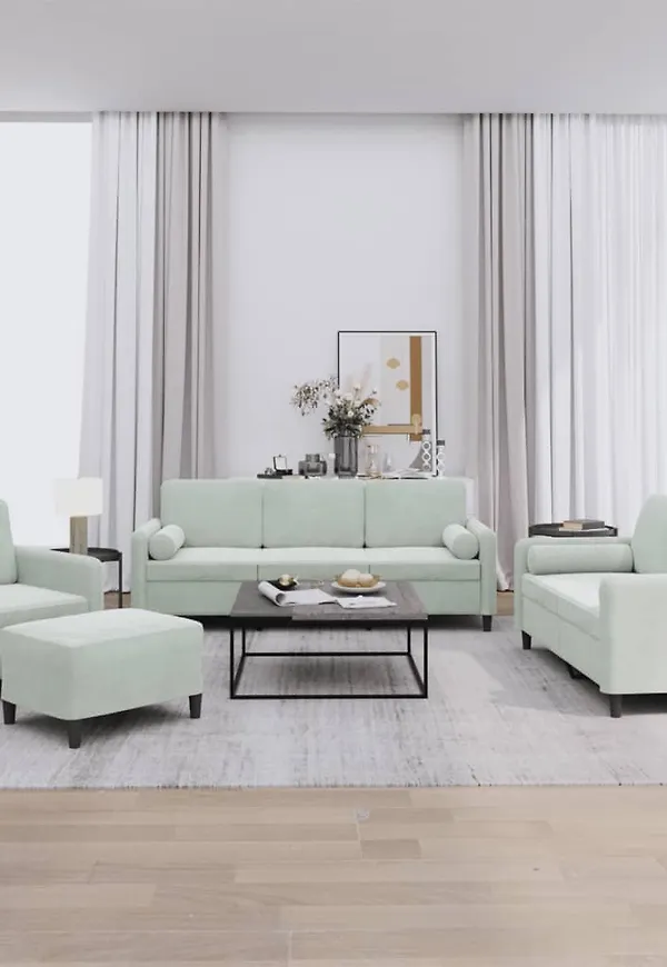 Elegant grå soffa 2025 från vidaXL.