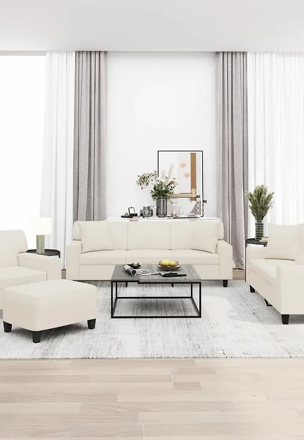 Riktigt trendig bomullssoffa 2025 från vidaXL.