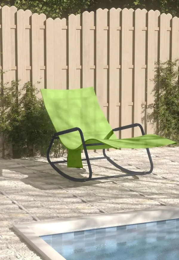 Grön vidaXL-utemöbel i vacker modell.