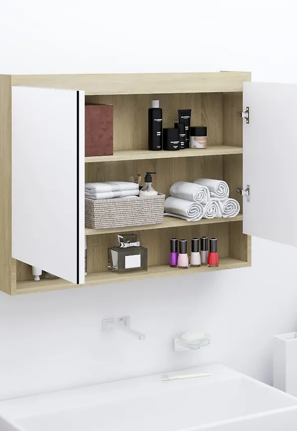 Vacker vit skåp 2025 från vidaXL.