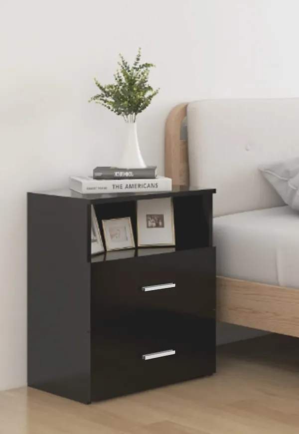 Skön svart bord 2025 från vidaXL.