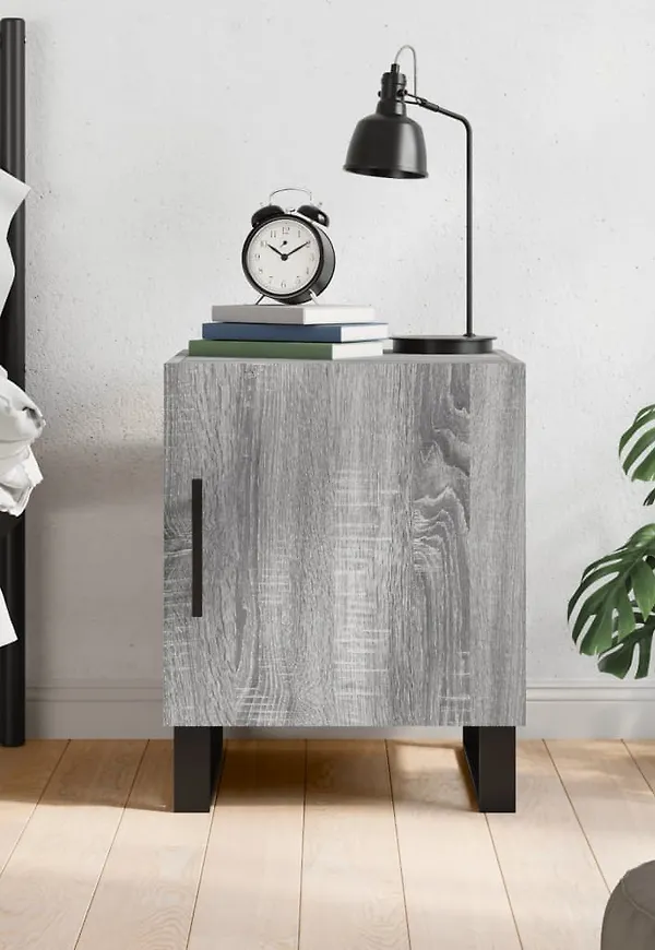 Ikonisk vidaxl bord i grå färg gjord i järn.