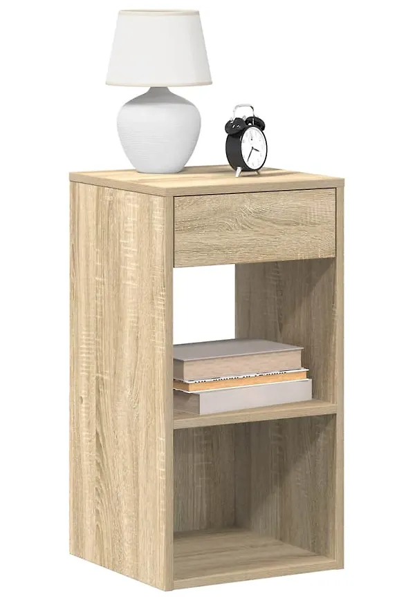 Brun vidaXL-ekmatbord i exklusiv modell.