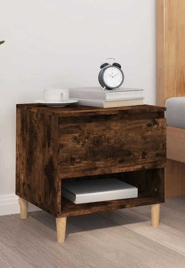 Söt brun sängbord 2025 från vidaXL.