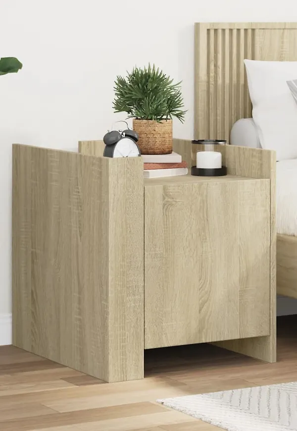 Sängbord i ek som passar perfekt till sommaren 2025!