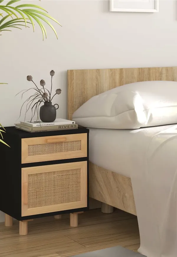 Jättesnygg nattduksbord 2025 från vidaXL.