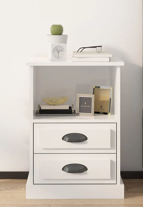 Modern vit bord 2025 från vidaXL.