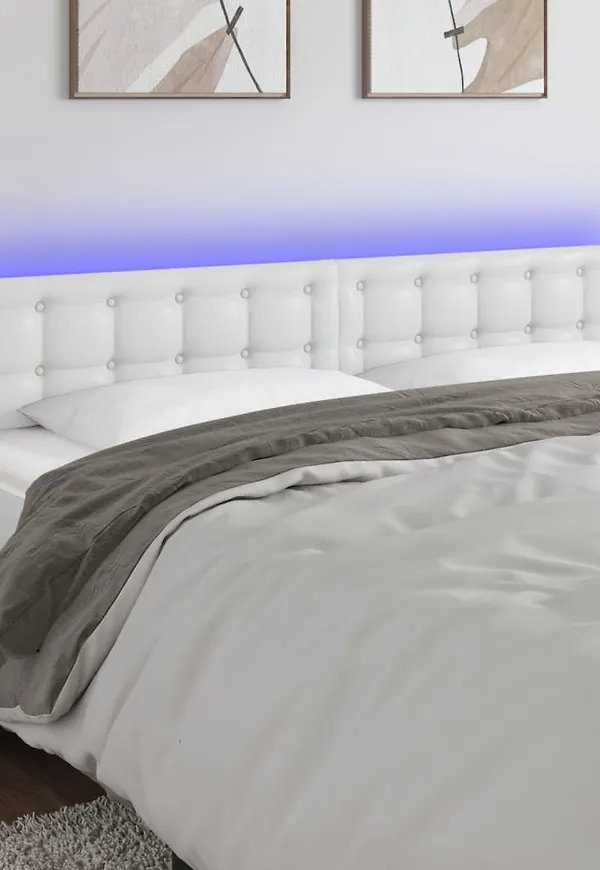 Vit vidaXL-bomullssäng i fantastiskt fin modell.