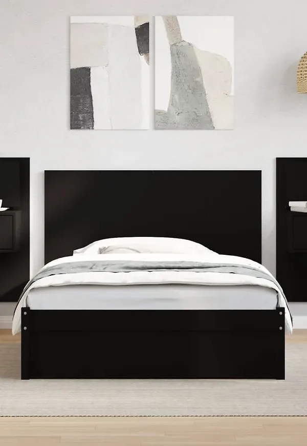 Fantastiskt snygg svart bord 2025 från vidaXL.