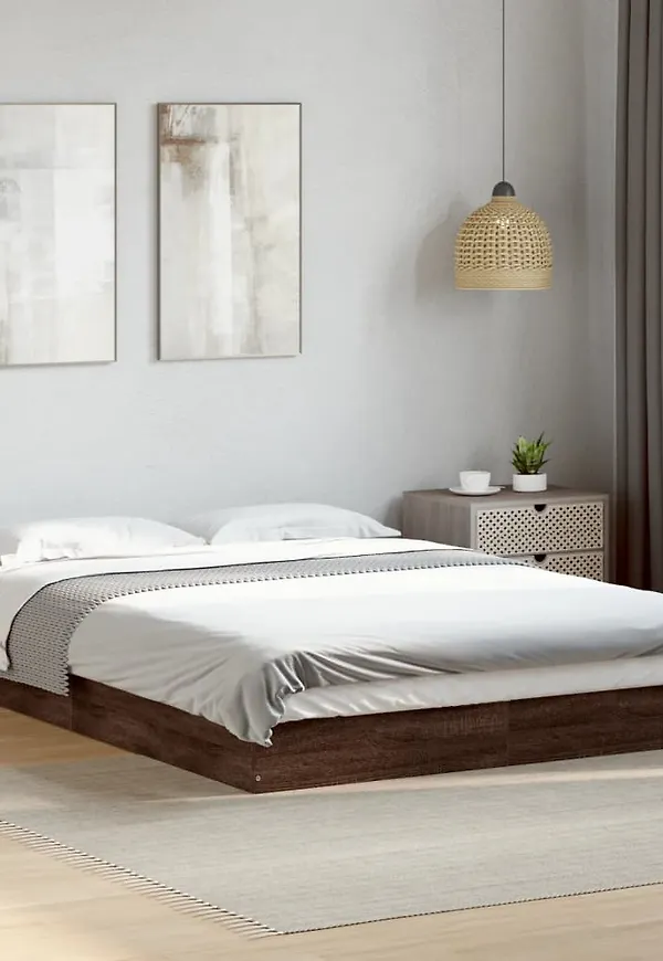 VidaXL säng i ek som passar perfekt till våren 2025!